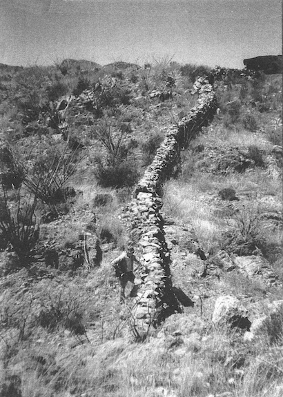 Cerro pelon great wall Tumacacori Tubac