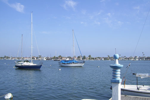 Newport Beach Balboa Island California