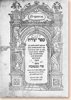 Sefer Yetzirah Book of Creation or Formation