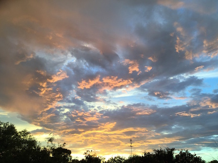 Tucson sunset by Barnett