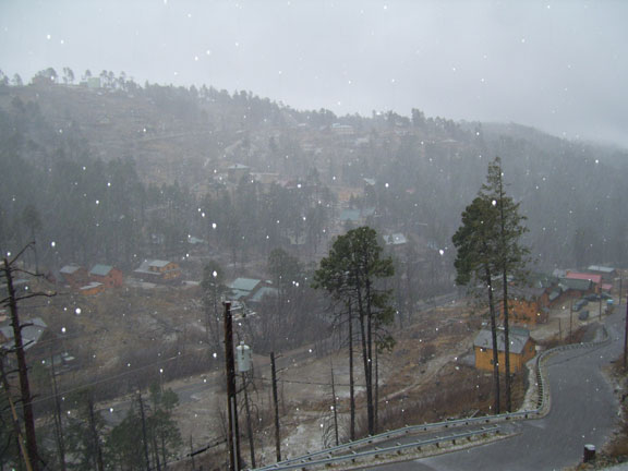 Summerhaven, Mt. Lemmon snow