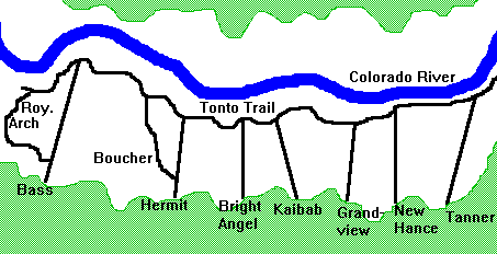 crude canyon map