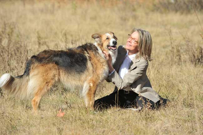 Dianne Keaton and Kasey in Darling Companion