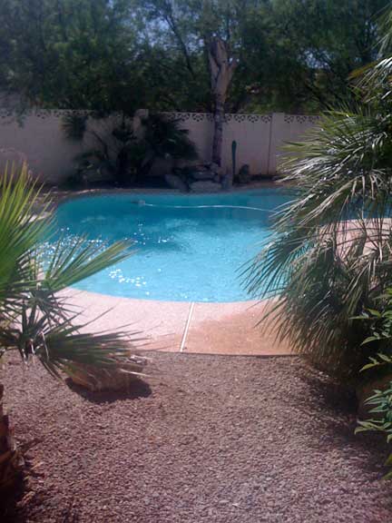 swimming pool deck